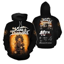 King Of Diamond 40th Anniversary Thank You 2024 3D Hoodie AOP US2019