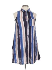J for Justify Women Blue Casual Dress L