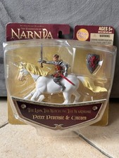 Peter Pevensie e unicorn - The Chronicles of Narnia action figure Hasbro Sealed