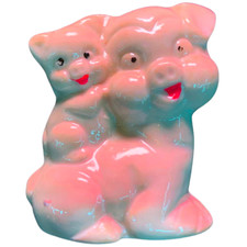 Vintage Japan Lusterware Pig Figurine | 1920s...