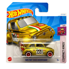 '60s Fiat 500D Modificado Gold Hot Wheels 2024 Short Card Super Treasure Hunt