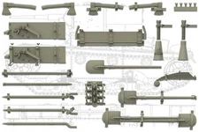 MiniArm Models 1/35 Soviet Light Tank T-26 Tool Set