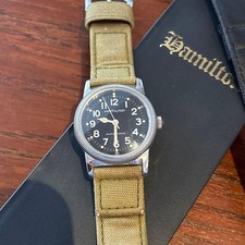 Hamilton A-11 Military Reprint Watch 90s Unisex 32mm Automatic Used