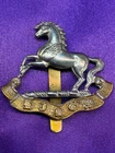 Genuine WW2 The Kings Liverpool Regiment OR Bimetal Cap Badge w/slider
