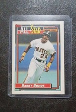 1992 Topps - All-Star Barry Bonds #390