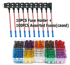 Car Add-circuit Medium Fuse TAP Adapter Standard ATO ATC Auto Blade Fuse Holder