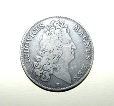 FRANCE : SILVER JETON, LOUIS XIV 1705 - Queen Bee & Bees to Heaven  RARE 30mm