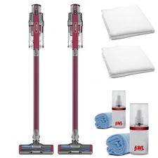 (2) Shark IZ362H Anti-Allergen Cordless Lightweight Stick Vacuums (Bundle)