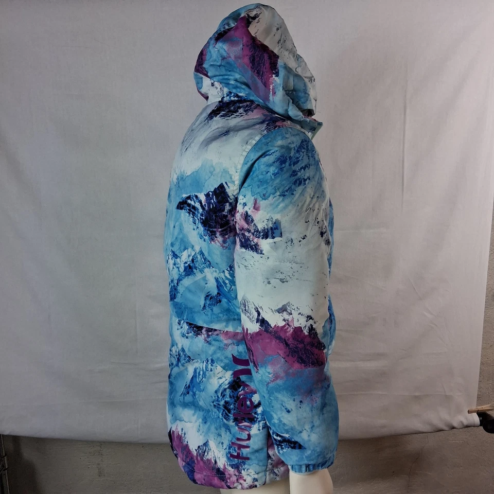 Jaqueta de neve feminina Hurley peso pesado resistente à água lã inverno esqui M 10/12 - Imagem 3 de 4