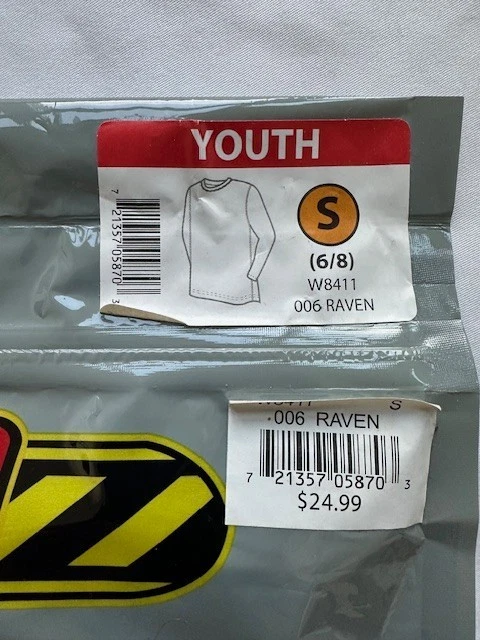 NUEVO CON ETIQUETAS CAPA BASE MILITAR TÉRMICA JUVENIL TERRAMAR 3.0 PEQUEÑA 6/8 RAVEN TOP Foto 2 de 4