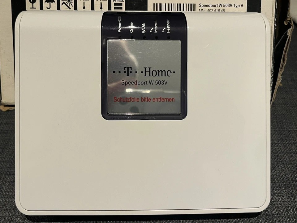 Speeport W 503 V Typ A Deutsche Telekom Originalverpackung Sehr Guter Zustand
