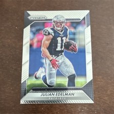 Panini 2016 Prizm Julian Edelman New England Patriots Football Card #42
