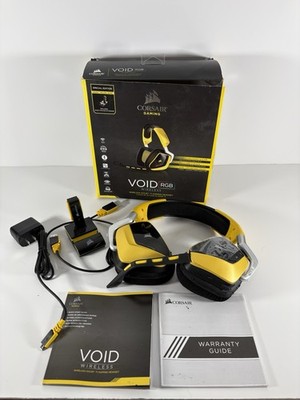 CORSAIR VOID RGB Special Edition Wireless Headphones Tested Working