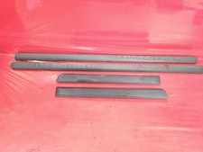2007-2010 Jeep Grand Cherokee Laredo Frontrear Door Molding Trim Set Black