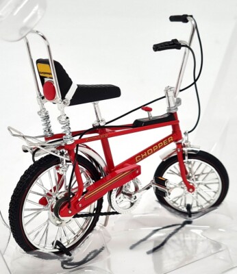 Toyway 1/12 - Chopper MK2 Modellfahrrad rot Retro 70er Bike The Hot One 