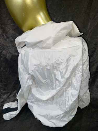 MICHAEL Michael Kors White Windbreaker Hooded Jacket Rain Jacket XS - Picture 6 of 7