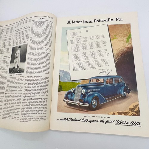 1936 Newsweek May 2, 1936 France Flandin Laval Bobby Jones League of Nations - Picture 10 of 13
