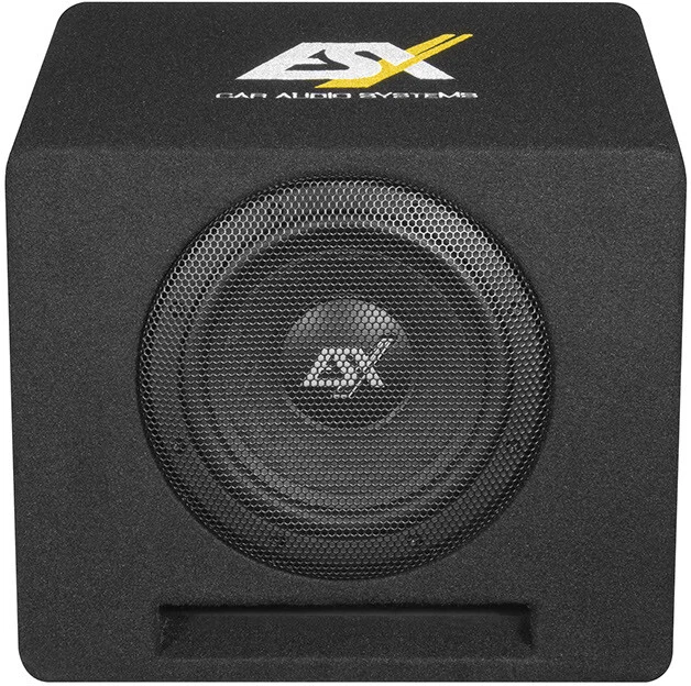ESX 400 Watt 20cm Bassreflex Subwoofer Mini Bassbox Auto DBX108Q  - Bild 2 von 4