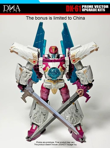 DNA DK-61 Prime Vector Upgrade Kits Transforms Collectible Figure - Picture 4 of 24