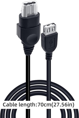 Mcbazel Pc Female USB to Xbox Converter Adapter Cable Cord for Original Gen. ... - Picture 2 of 7