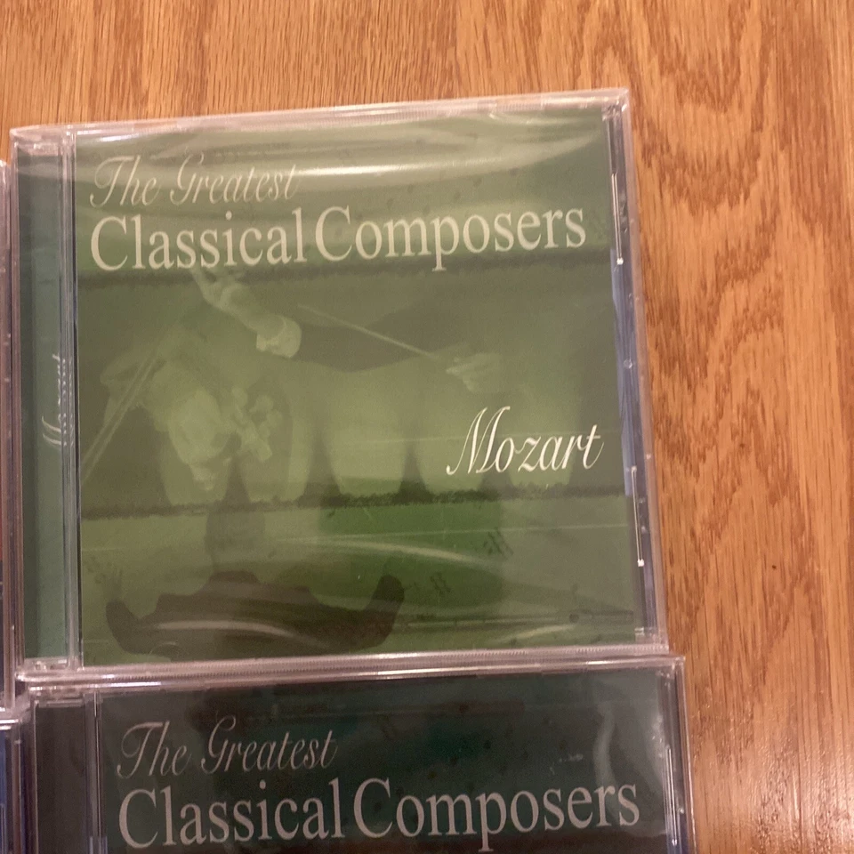 Отличный классический композиторов новый и запечатанный лот из 9 компакт-дисков Шопен Гайдн Бах Брамс - Изображение 2 из 4