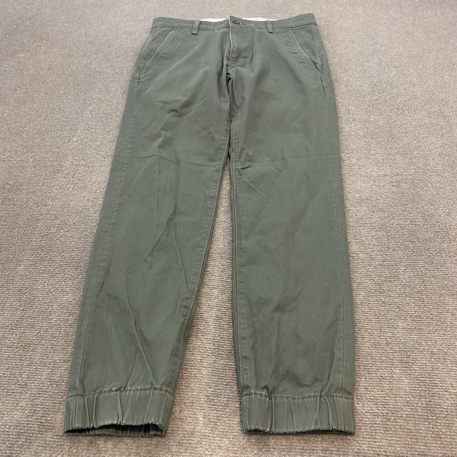 Levi's Jogger Pants Men's Size 30x29 Green Wash Pockets Classic 90s