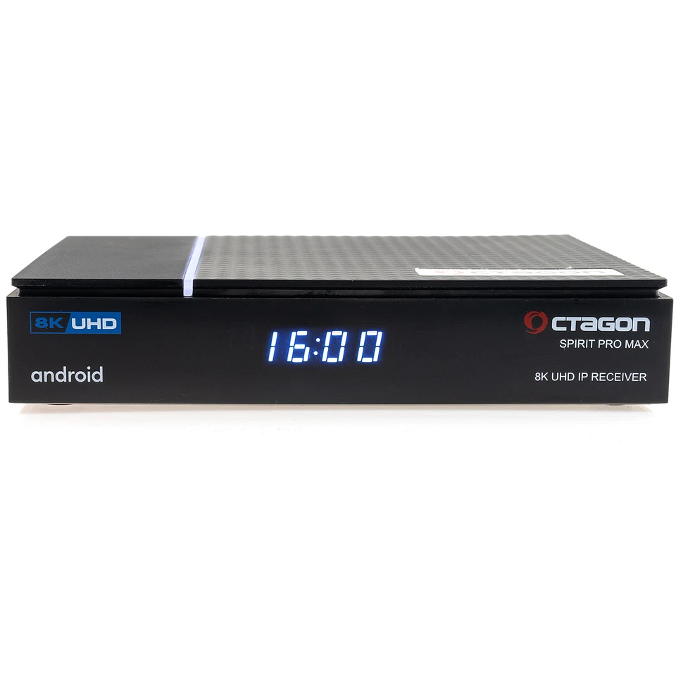 ►Octagon Spirit PRO MAX 8K UHD HDR10+ Smart Android TV IP Media Streaming Box - Bild 3 von 4