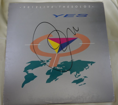 Yes - Jon Anderson signed 9012Live album cover JSA Certificate | eBay