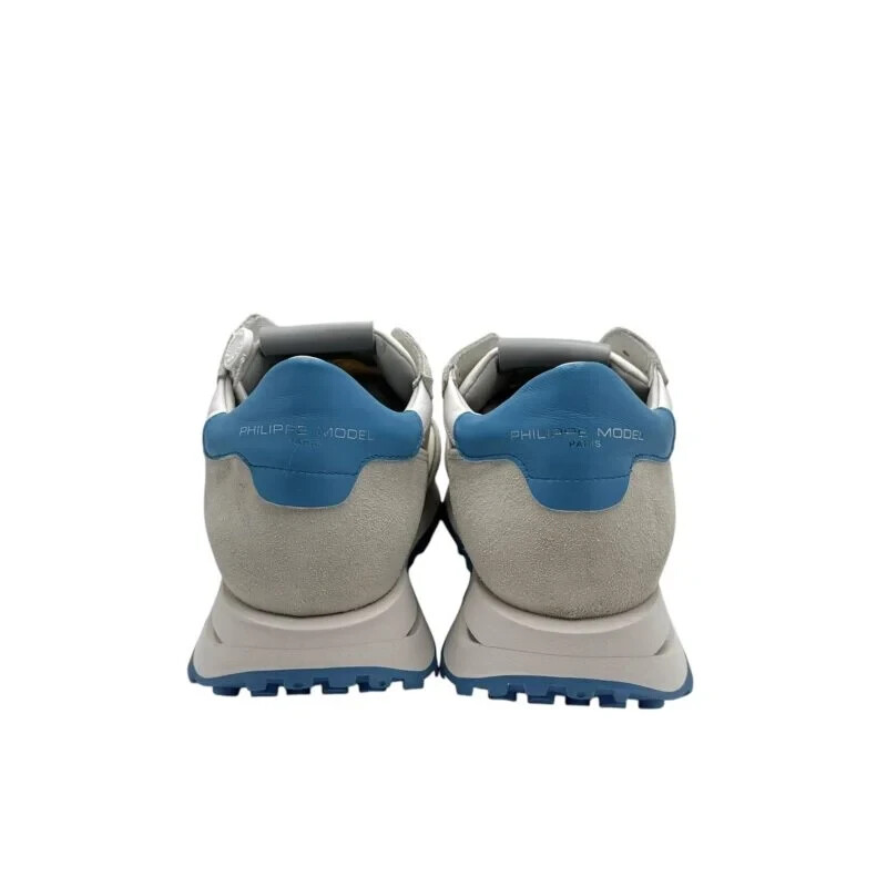 スニーカー TROPEZ HAUTE SNEAKERS Tropez Haute Sneakers: Man's White Shoes | Philippe Model Paris