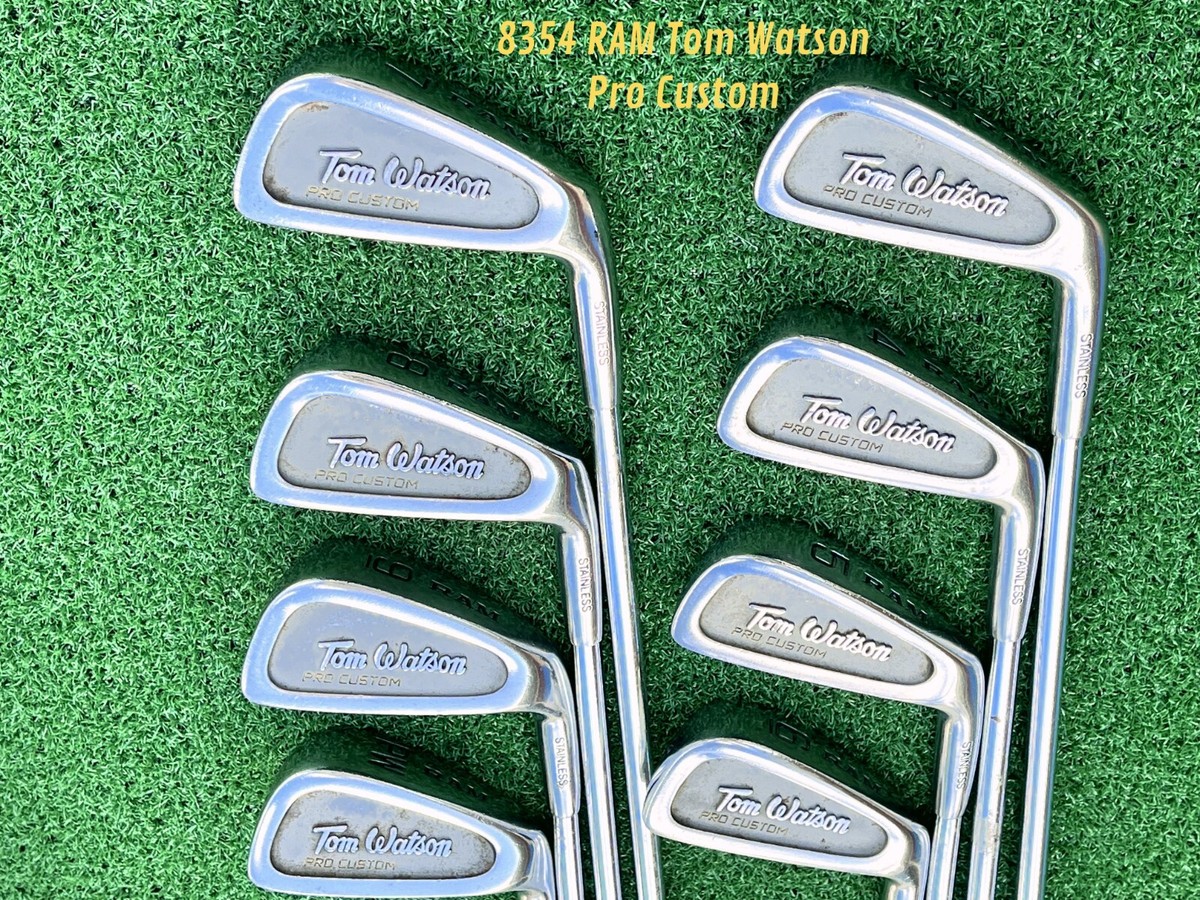 8354 VINTAGE RH RAM Tom Watson Pro Custom 3-PW w/Ram Lite shafts