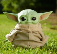 Star Wars Mandalorian The Child Baby Yoda Plush Toy High Collectible Gift Mattel