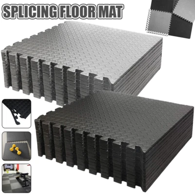 36x Interlocking Heavy Duty EVA Foam Gym Flooring Mat Floor Mats Tiles 60x60cm - image 1 of 4