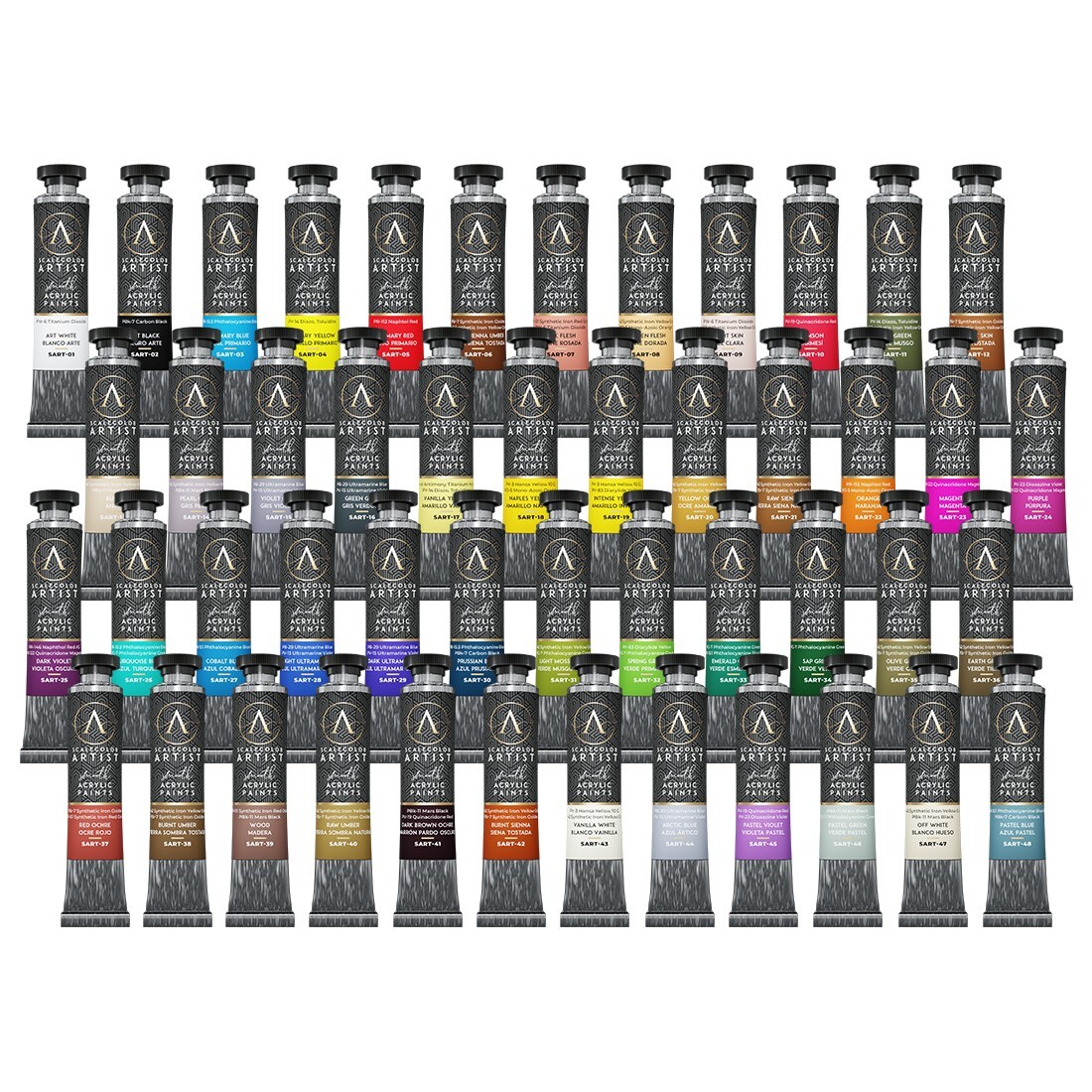 Scale75 Artist Acrylics - Single Color Tubes NIB | eBay