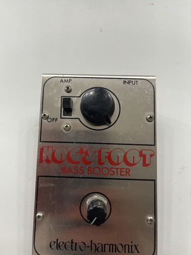 Electro Harmonix Hog’s Foot Bass Booster Vintage Modified Guitar Effect Pedal - Picture 2 of 6