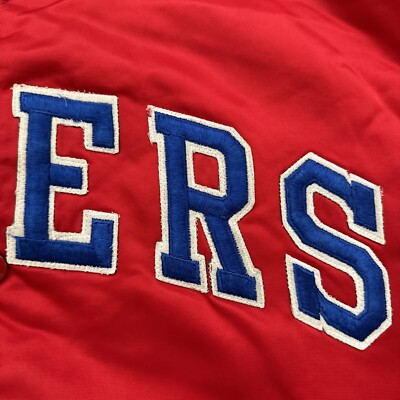 Vintage 80s NBA Starter Philadelphia 76ers Sixers Satin Vintage 80s NBA Starter Philadelphia 76ers Sixers Satin
