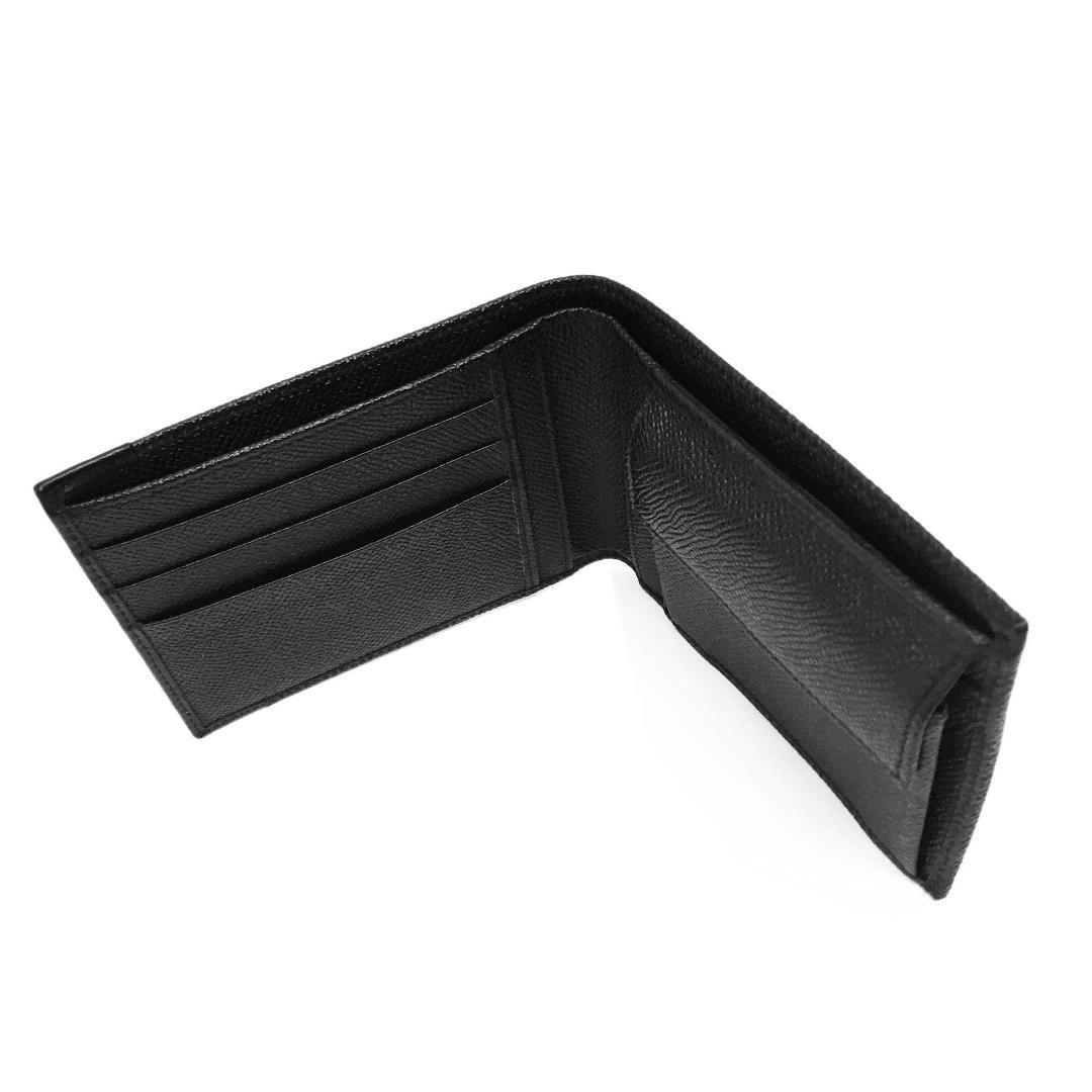 DOLCE & GABBANA MENS BLACK ALEATHER BIFOLD WALLET BP0457 B3508  