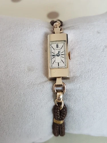 Rolex Unicorn Watch ladie 9ct gold watch 1934 , ref 2304 Rare beautiful piece!