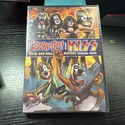 Scooby-Doo! and KISS Rock and Roll Mystery [DVD] Brand New 883929428618| 