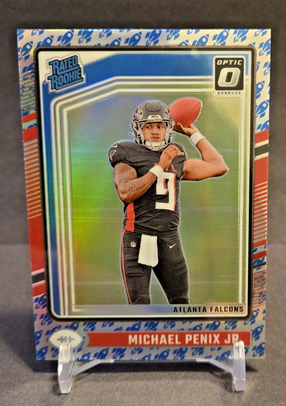 2024 Panini Donruss Optic - Rated Rookie Michael Penix Jr. #279 Rocket Prizm