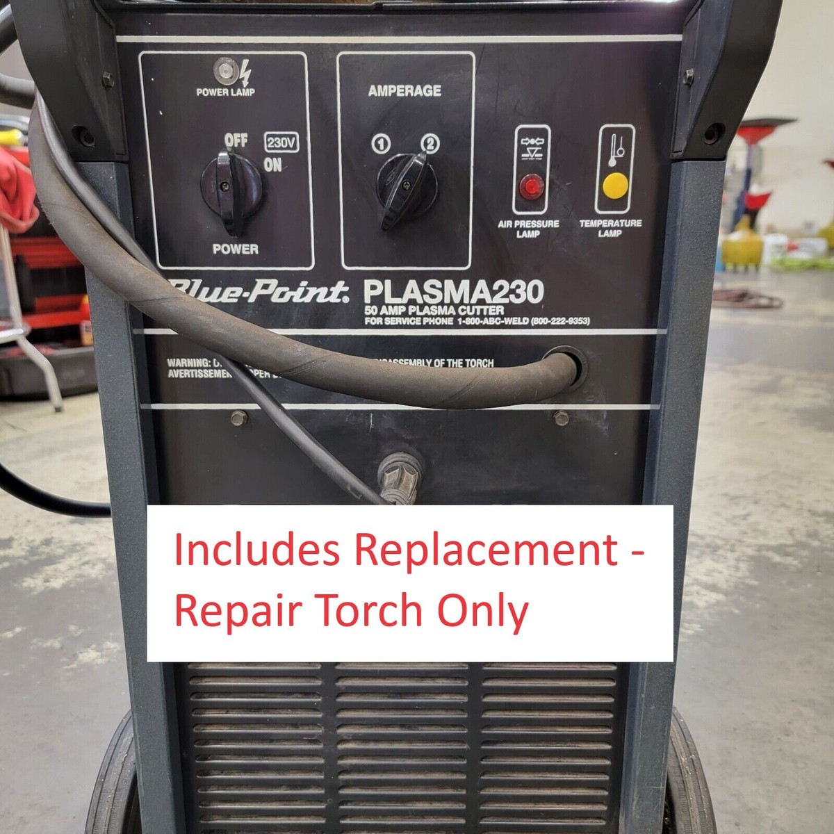 Replacement Plasma Torch FIX REPAIR Fit Snap-On YA5550A Blue Point