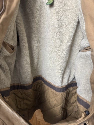 Cabela's Womens Size M Duck Canvas Barn Jacket Chore Coat Pre Owned - Picture 10 of 13