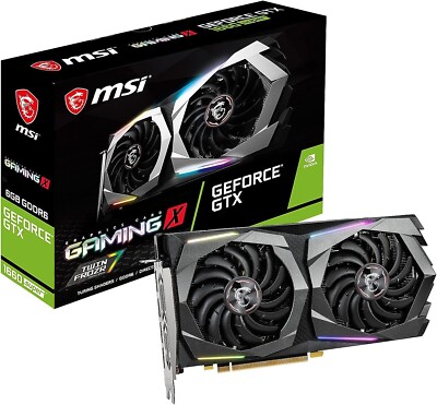 MSI NVIDIA GeForce GTX 1660 Super 6GB GDDR6 Graphics Card - G166SGX