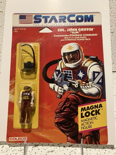 StarCom COL John Griffin Slim MOC SEALED VINTAGE COLECO NEW