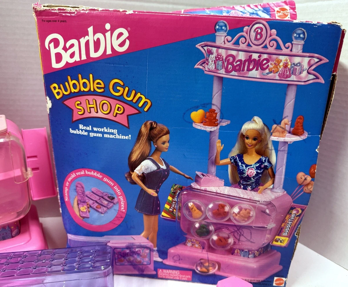 Barbie bubble sales gum shop