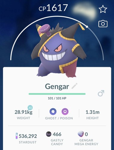 Pokemon Go Halloween Gengar Trade Lucky Chance Exclusive Pokemon Ebay Pokemon Go Halloween Gengar Trade Lucky Chance Exclusive Pokemon Ebay