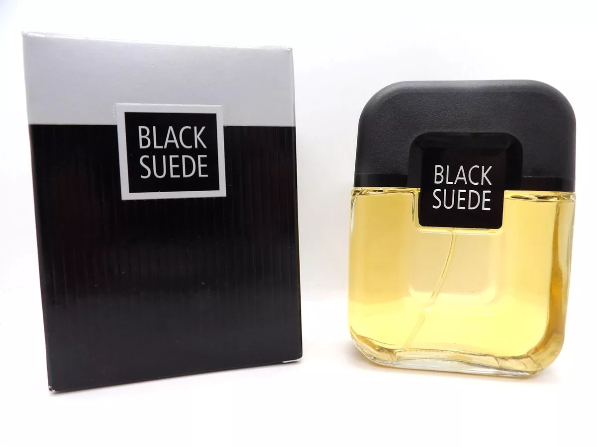Black suede cologne spray clearance