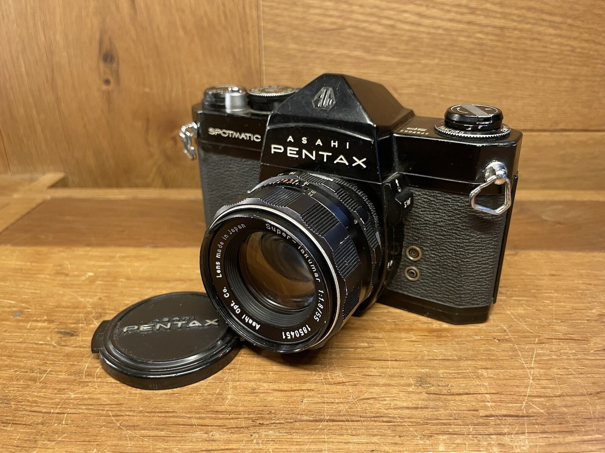 Near Mint* Pentax Spotmatic SP Black Film Camera Super Near Mint* Pentax Spotmatic SP Black Film Camera Super