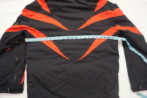 VOLKL MOTION TEX USED MEN S BLACK/RED WATERPROOF SKI/SNOWBOARDING JACKET - Picture 5 of 12