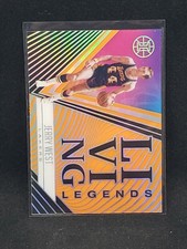 Jerry West 2020-21 Panini Illusions Living Legends #20 Acetate LAKERS