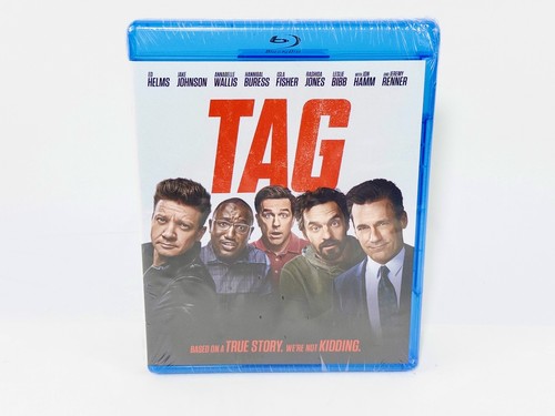 TAG Blu-ray - Jon Hamm, Ed Helms, Jeremy Renner, Factory Sealed, New